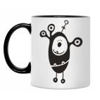 Кружка двухцветная