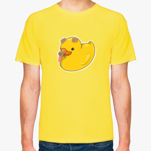 Футболка с принтом Утка Snap Duck