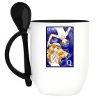 Кружка с ложкой