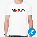 Мужская спортивная футболка