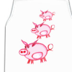 Розовый поросенок