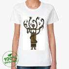 Женская футболка органик