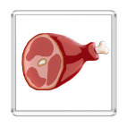 Магнит 6.5 x 6.5 см  Окорок