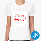 Женская спортивная футболка