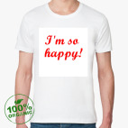 Мужская футболка органик