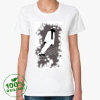 Женская футболка органик