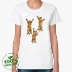 Женская футболка органик