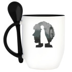 Кружка с ложкой