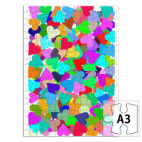 Пазл Сосчитай все сердца