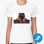 Женская спортивная футболка