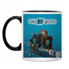 Кружка двухцветная