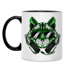 Кружка двухцветная