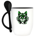 Кружка с ложкой