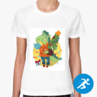 Женская спортивная футболка