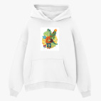 Толстовка худи оверсайз