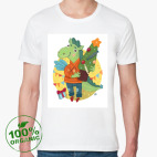 Мужская футболка органик