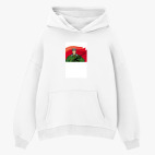 Толстовка худи оверсайз