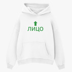 Толстовка худи оверсайз