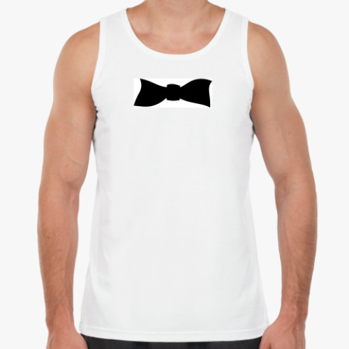 Майка с принтом Галстук-бабочка