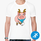 Мужская спортивная футболка