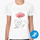 Женская спортивная футболка