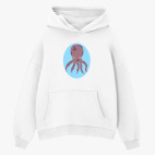 Толстовка худи оверсайз