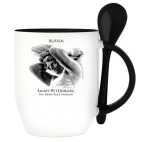 Кружка с ложкой