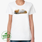 Женская футболка органик