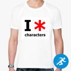 Мужская спортивная футболка