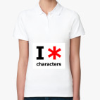 Женская рубашка поло