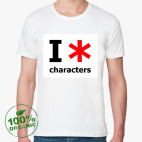 Мужская футболка органик