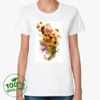 Женская футболка органик