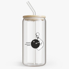 Банка с бамбуковой крышкой