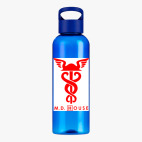 Прозрачная спортивная бутылка