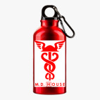 Металлическая бутылка 400 мл UV-DTF