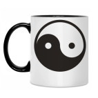 Кружка двухцветная