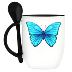 Кружка с ложкой