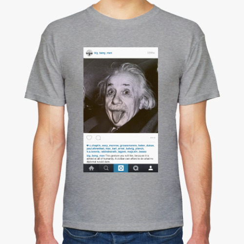 Футболка с принтом big_bang_man