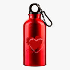 Металлическая бутылка 400 мл UV-DTF