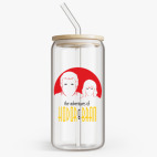 Банка с бамбуковой крышкой