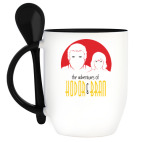 Кружка с ложкой