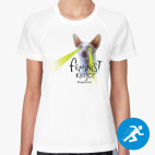 Женская спортивная футболка