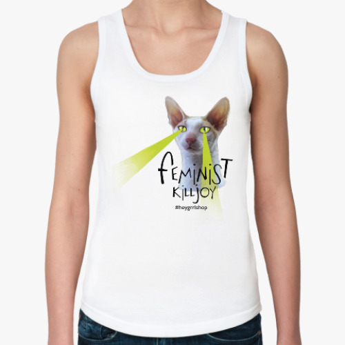Женская майка с принтом Feminist Killjoy
