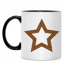 Кружка двухцветная