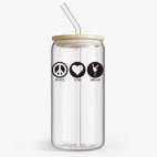 Банка с бамбуковой крышкой