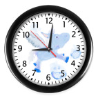 Настенные часы (с цифрами) Пегас