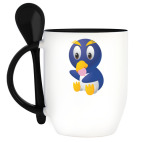 Кружка с ложкой