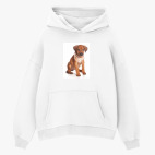 Толстовка худи оверсайз