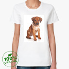 Женская футболка органик