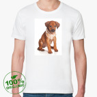 Мужская футболка органик